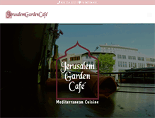 Tablet Screenshot of jerusalemgardencafe.com